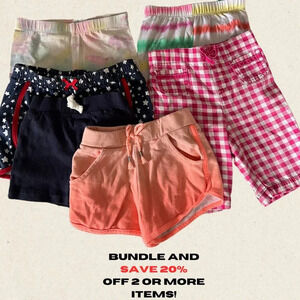 🌟 Bundle Sale: Girls' Shorts 🌟